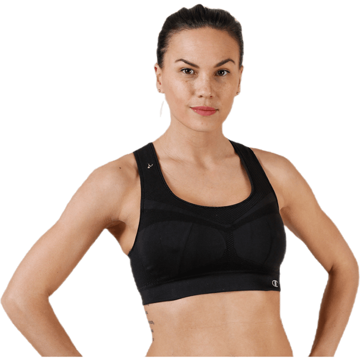 Seamless Sports Bra Black