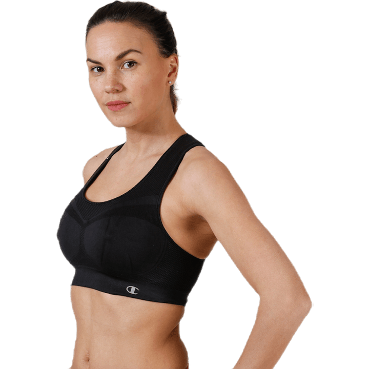 Seamless Sports Bra Black