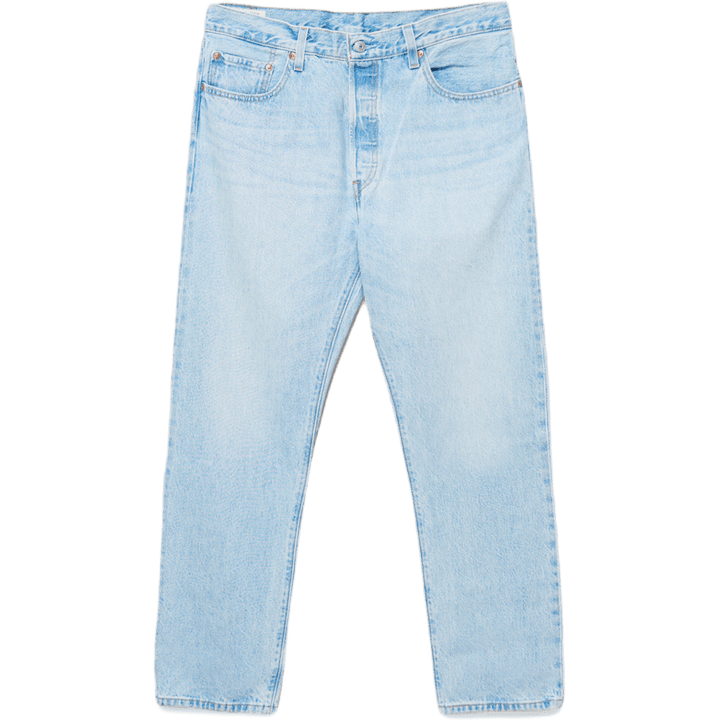 501 Crop Blue
