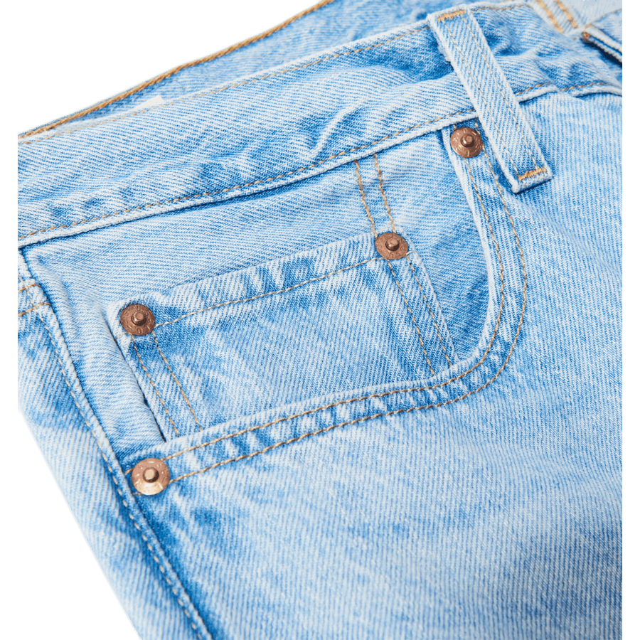 501 Crop Blue