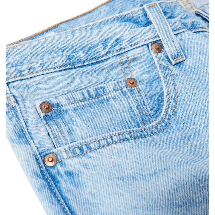 501 Crop Blue