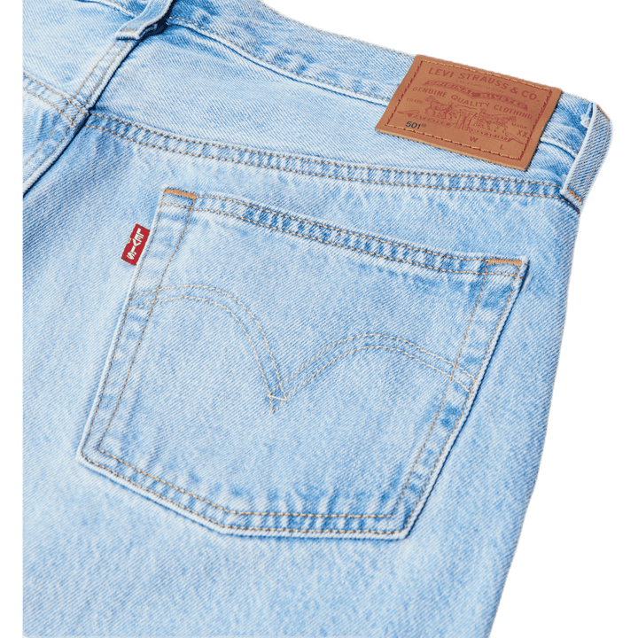 501 Crop Blue