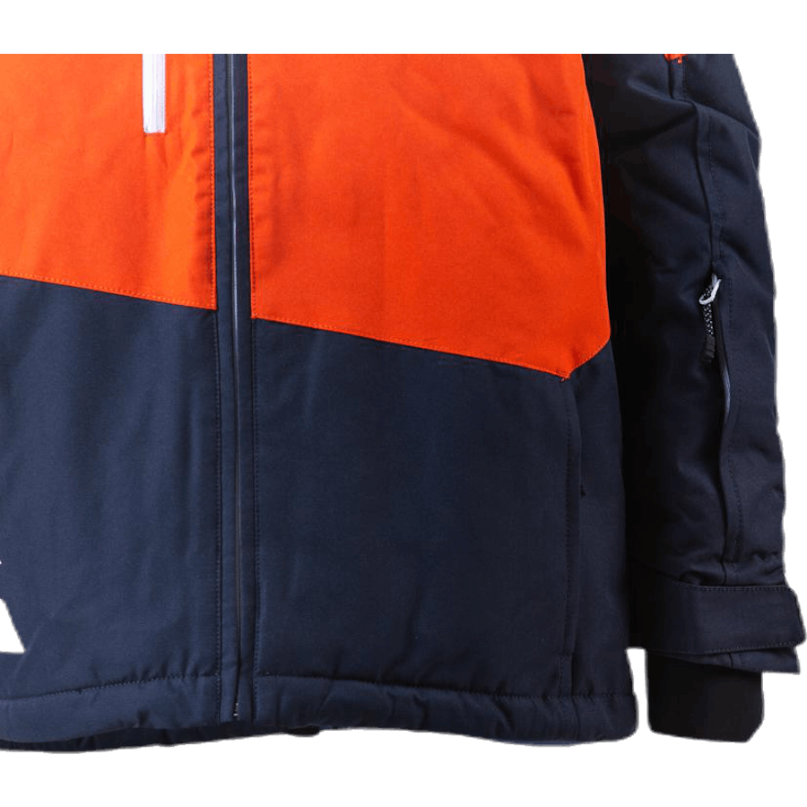 Milo Jacket Blue/Orange