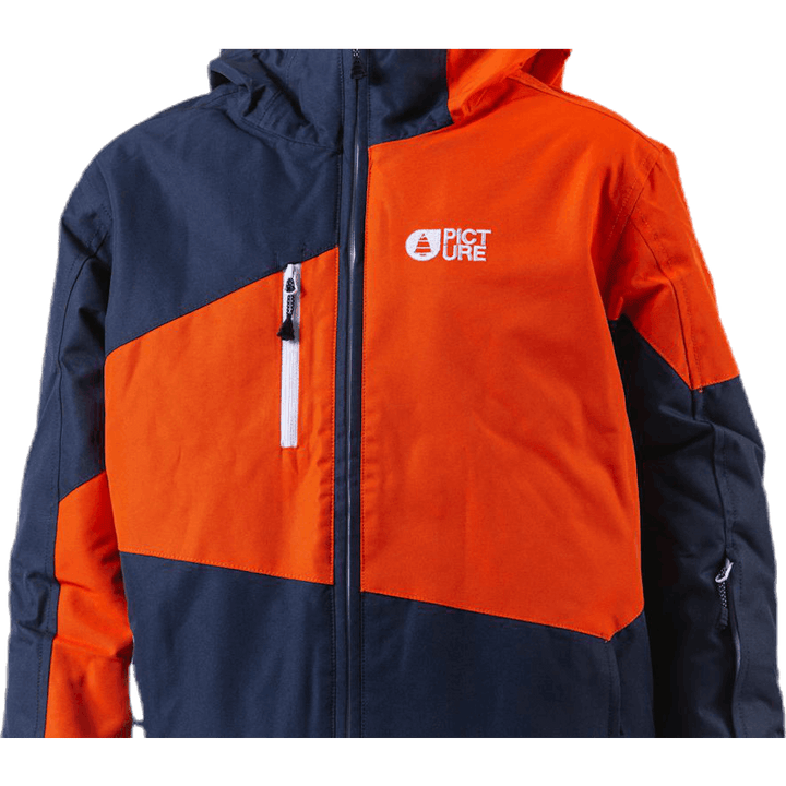 Milo Jacket Blue/Orange