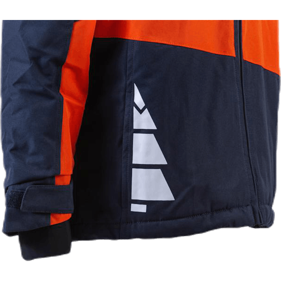 Milo Jacket Blue/Orange