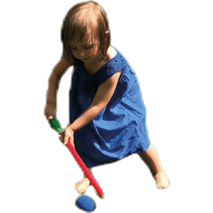 Soft Croquet Set Patterned