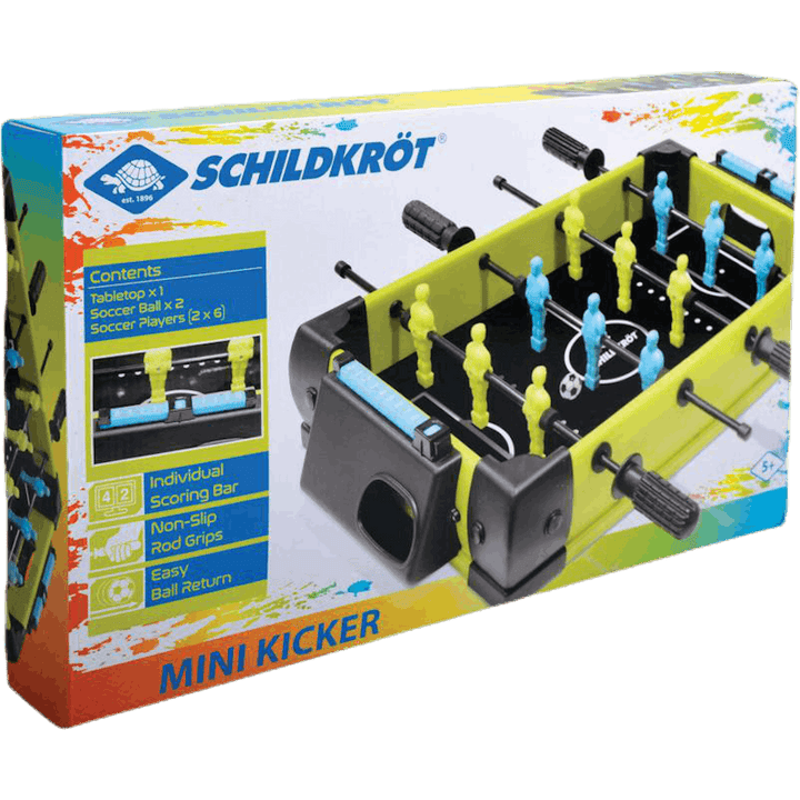 Mini Tisch Kicker Black/Green