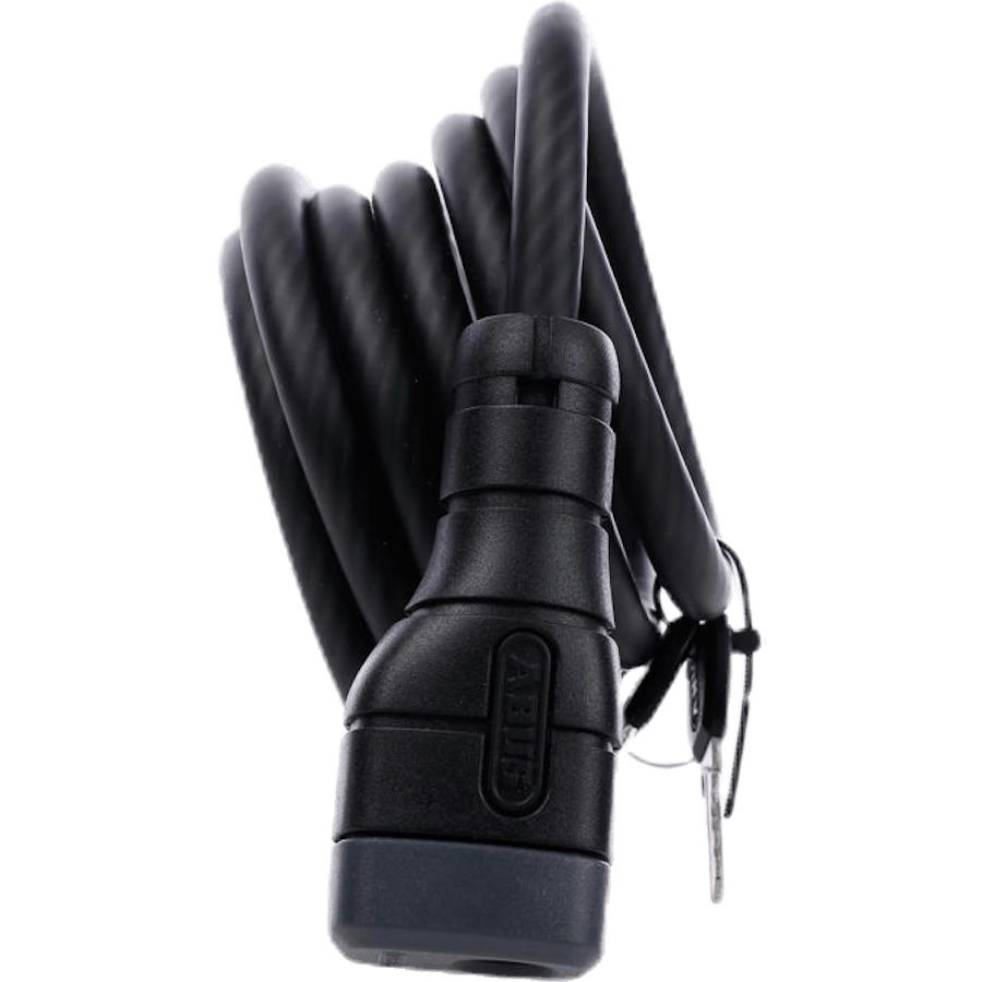 Spirallås 5510 Primo m/hållare Black