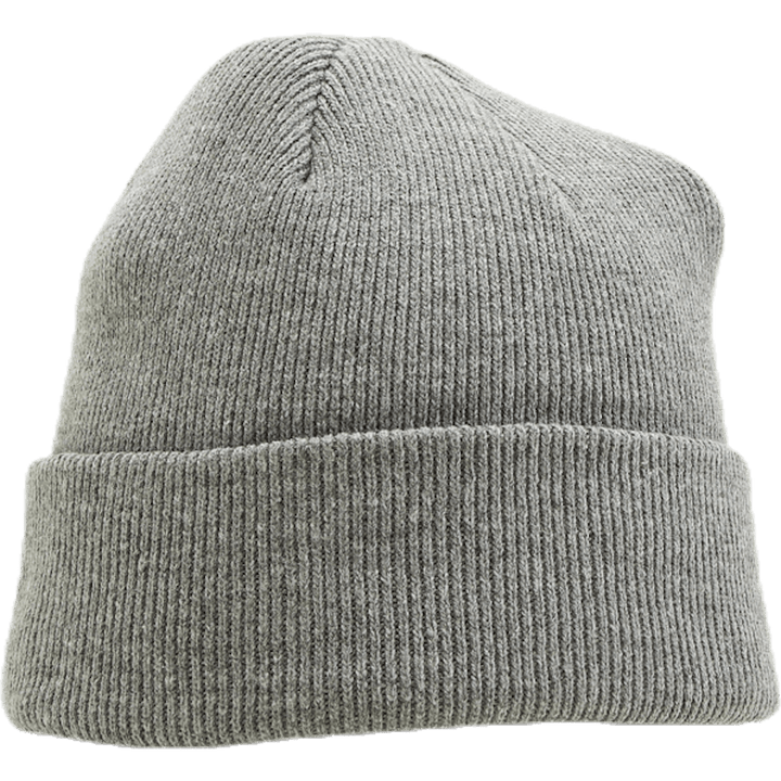Beanie Leniar Outline Logo Grey