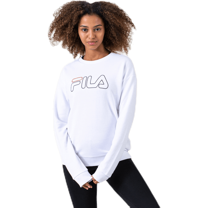Lara Crew Sweat White