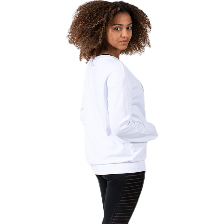 Lara Crew Sweat White