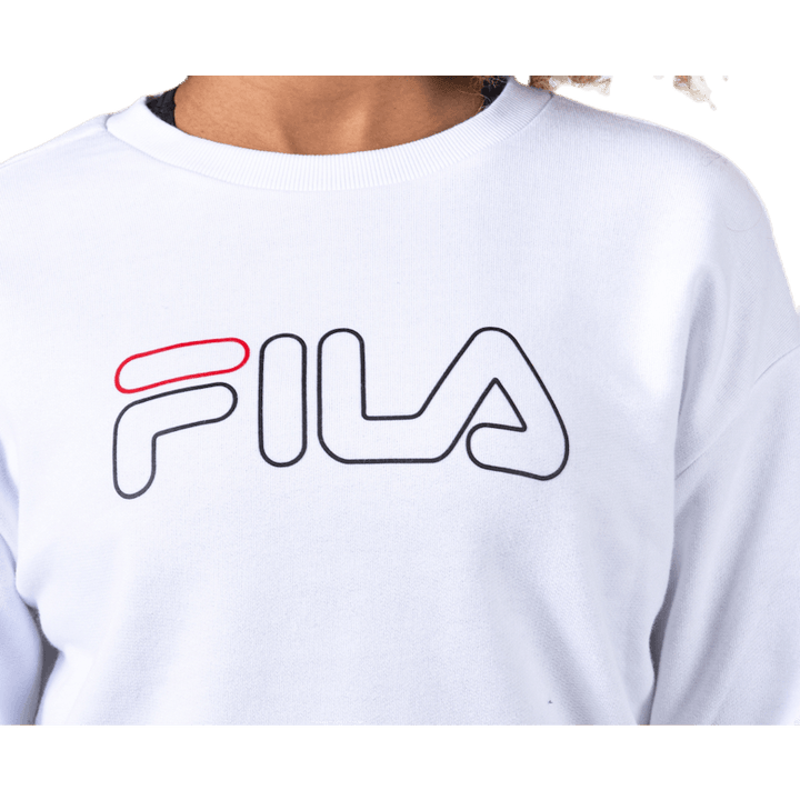 Lara Crew Sweat White