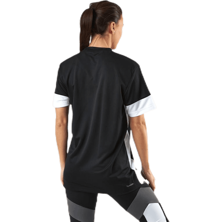 D2M Colour Block Tee Weiß/Schwarz
