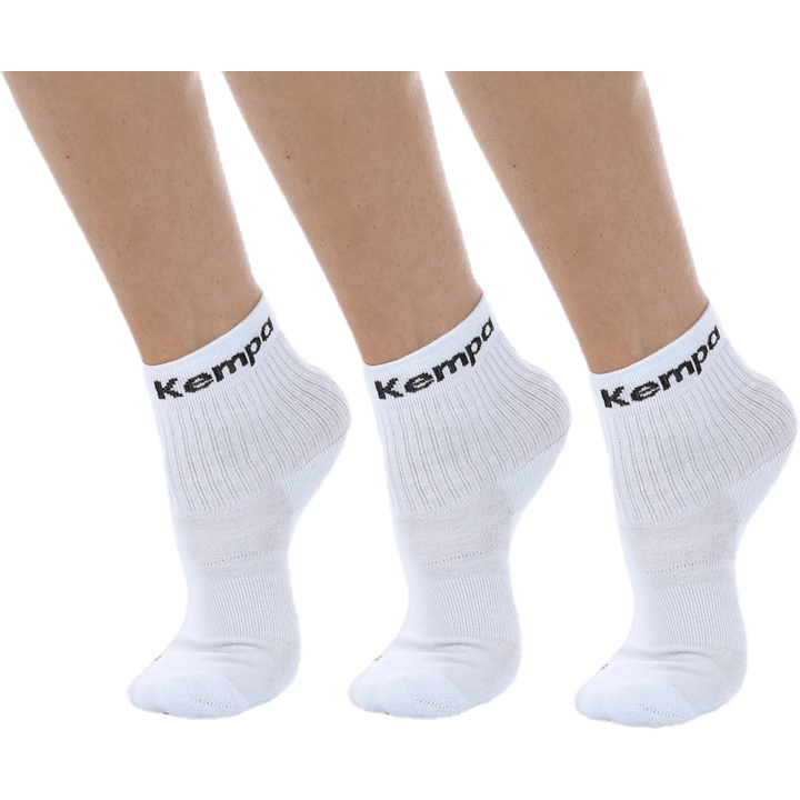 Team Classic Socks (3 Pairs) White/Black