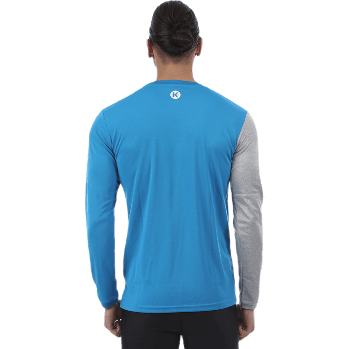 Core 2.0 manica lunga blu/grigio