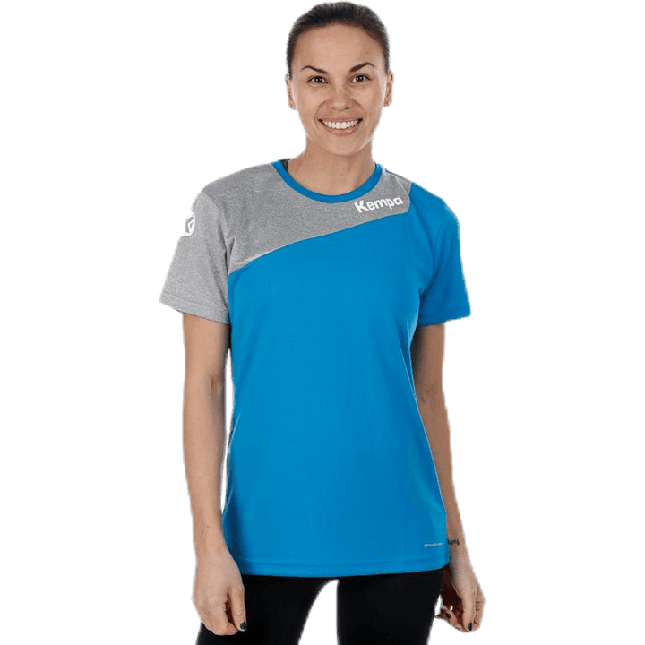 Camicia Core 2.0 W Blu/Grigio