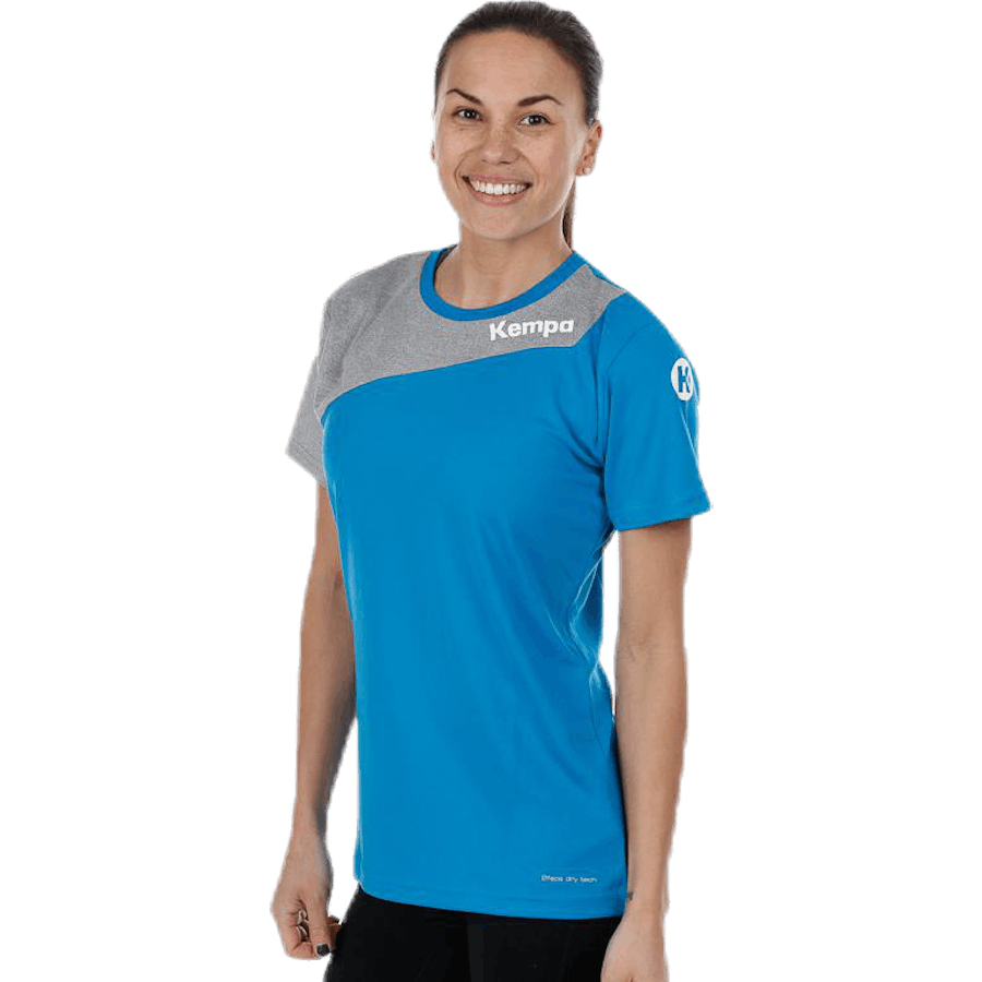 Camicia Core 2.0 W Blu/Grigio