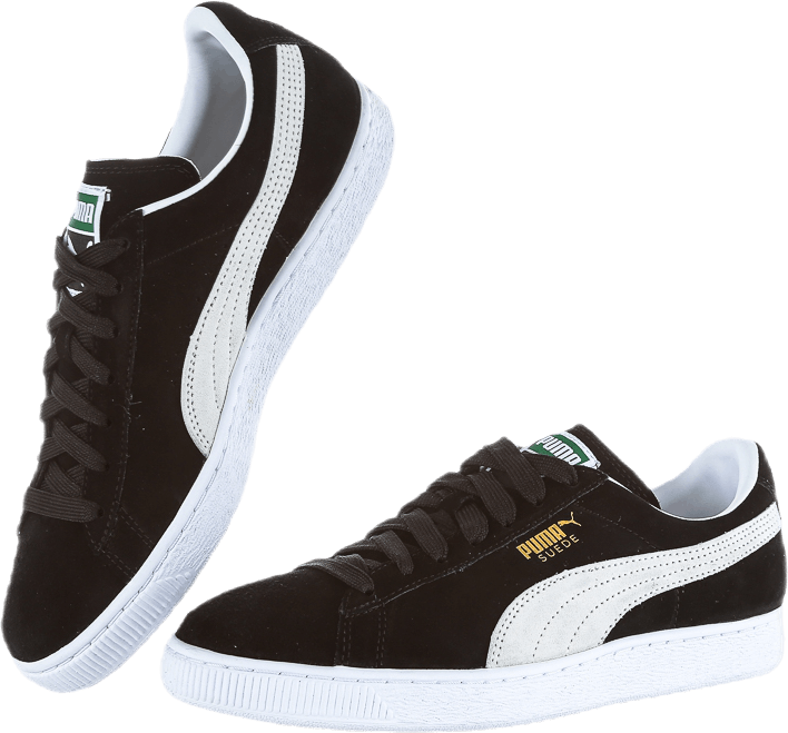 Suede Classic+ White/Black