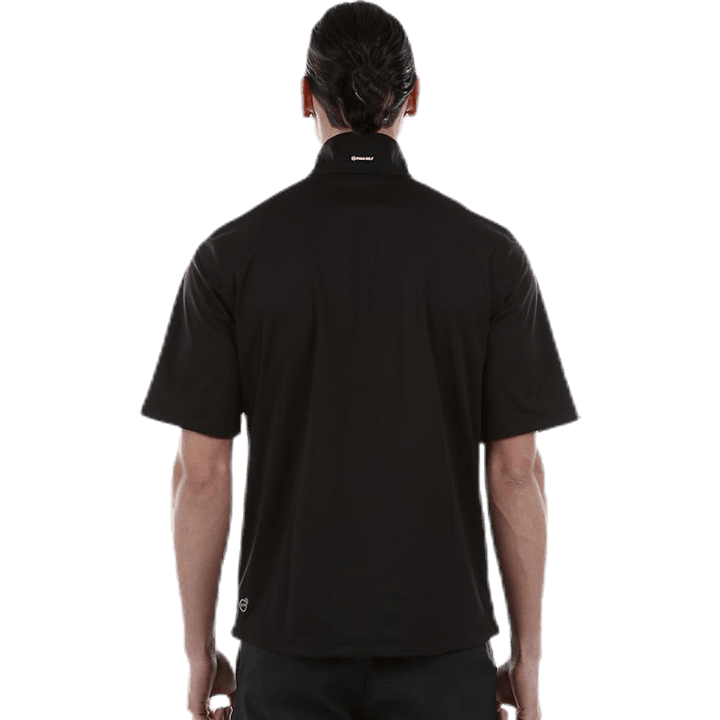 Short Sleeve Rain Popover Black