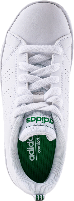 VS Advantage Clean Shoes White / White / Green