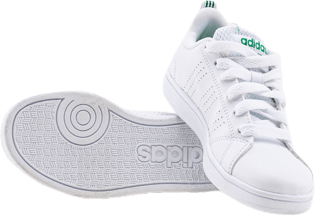 VS Advantage Clean Shoes White / White / Green