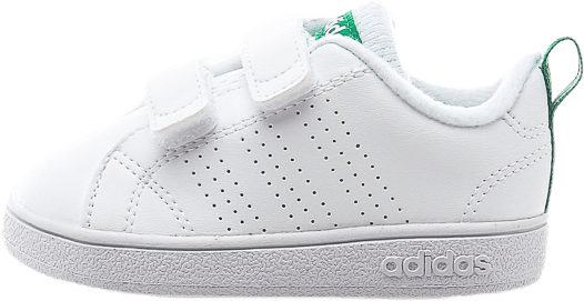 VS Advantage Clean Shoes Cloud White / Cloud White / Green