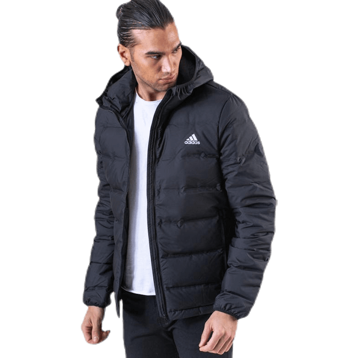Helionic Down Hooded Jacket Black