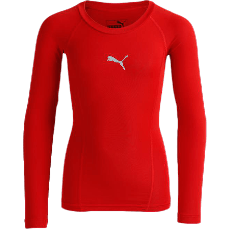 LIGA Baselayer Tee LS Junior Röd