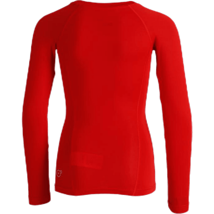 LIGA Baselayer Tee LS Junior Röd