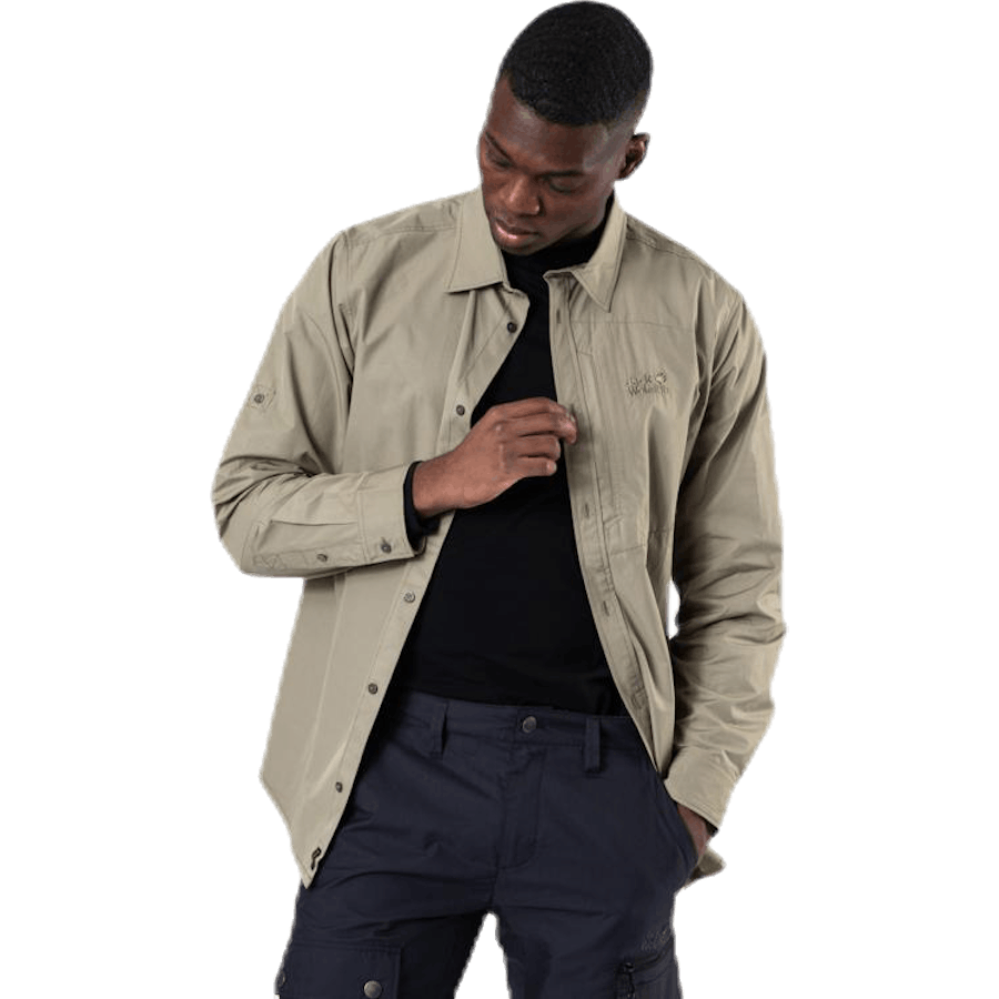 Lakeside Roll-Up Shirt Beige