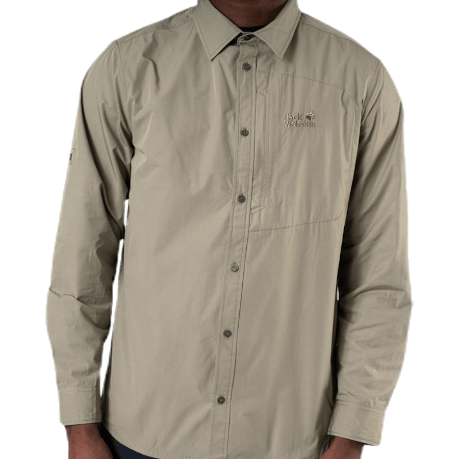 Lakeside Roll-Up Shirt Beige