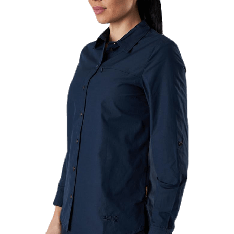 Lakeside Roll-Up Shirt Blue