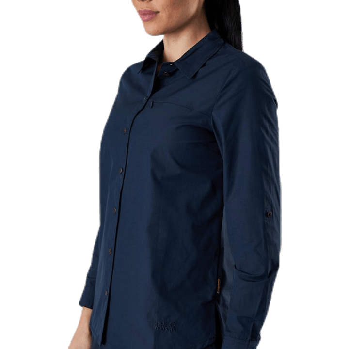 Lakeside Roll-Up Shirt Blue