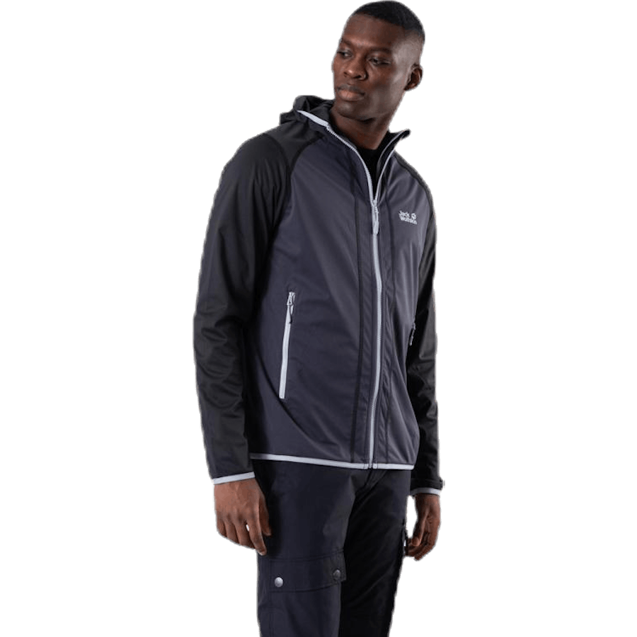 Hydro Hooded Light Jacket Grey