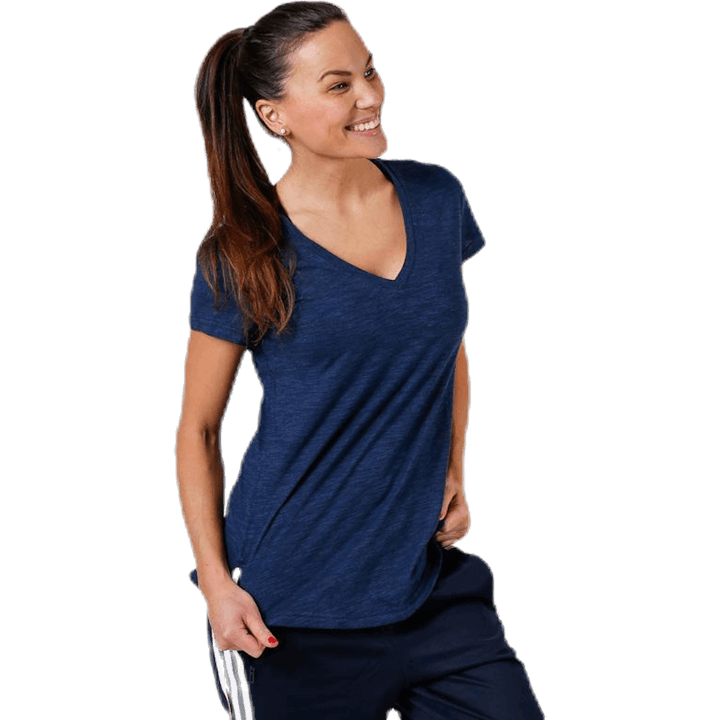ID Winners V-Neck Tee Blue