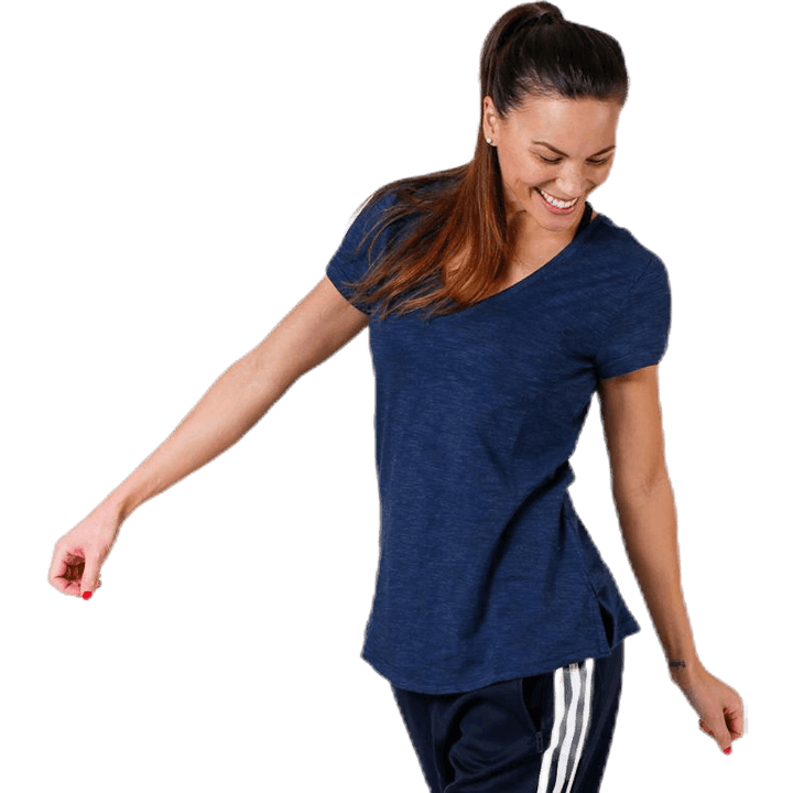 ID Winners V-Neck Tee Blue