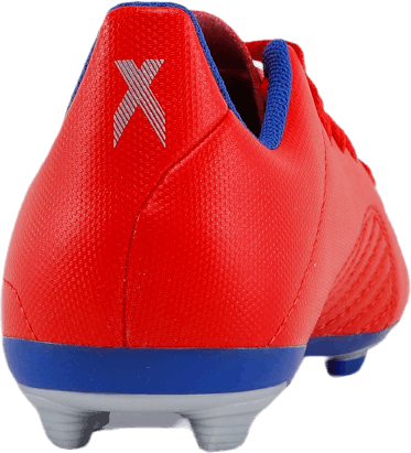 X 18.4 Flexible Ground Boots Active Red / Silver Metallic / Bold Blue