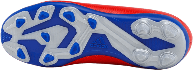 X 18.4 Flexible Ground Boots Active Red / Silver Metallic / Bold Blue