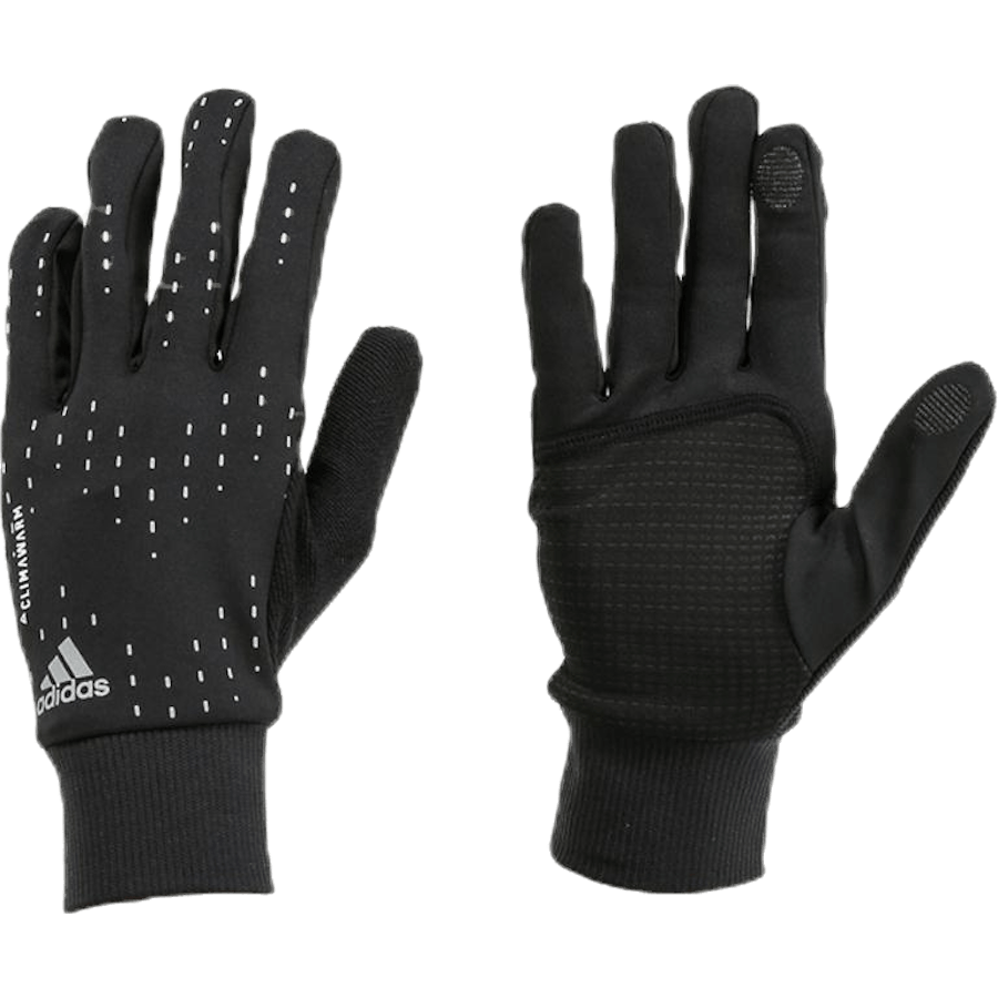 Run Gloves Black
