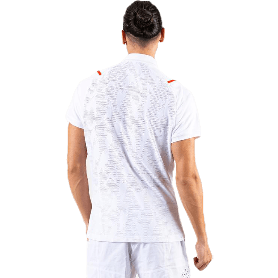 ASMC Tričko so zipsom biele