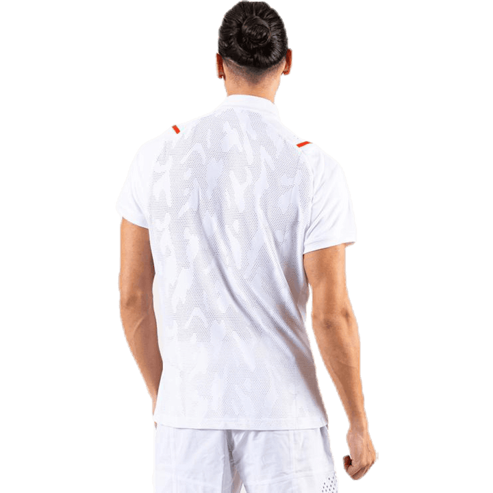 ASMC Tričko so zipsom biele