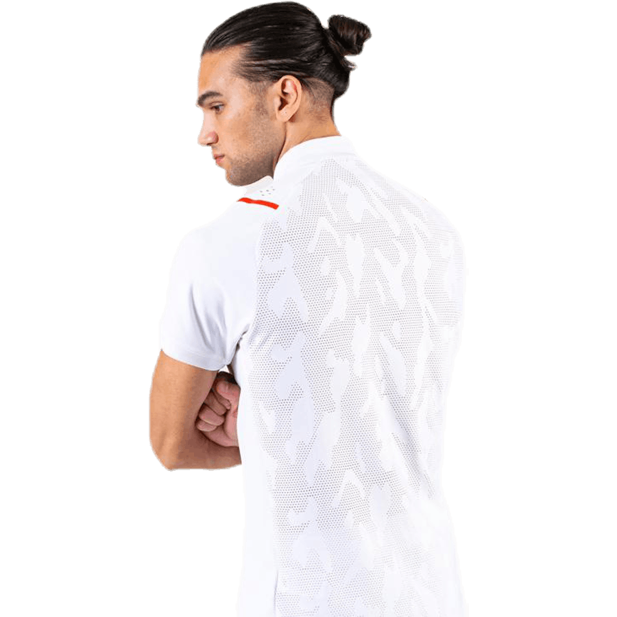 ASMC Tričko so zipsom biele