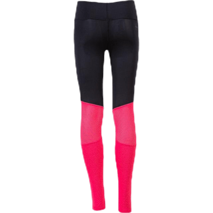 Girls Colour Block Tights Pink/Black