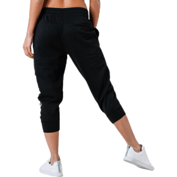 Pantalone Essentials Linear 3/4 Nero / Bianco