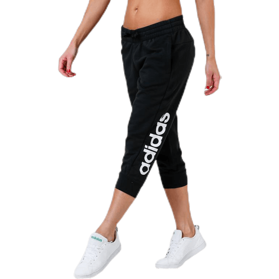 Pantalone Essentials Linear 3/4 Nero / Bianco