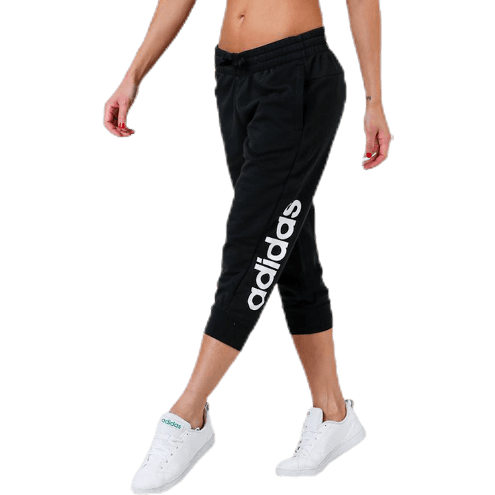 Pantalone Essentials Linear 3/4 Nero / Bianco