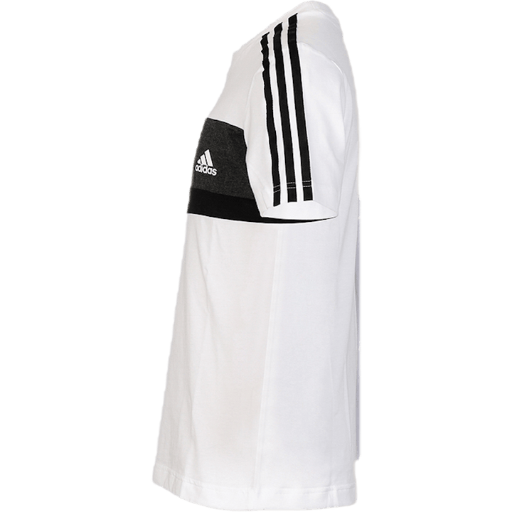 Sid Tee 3 Stripe Youth White/Black