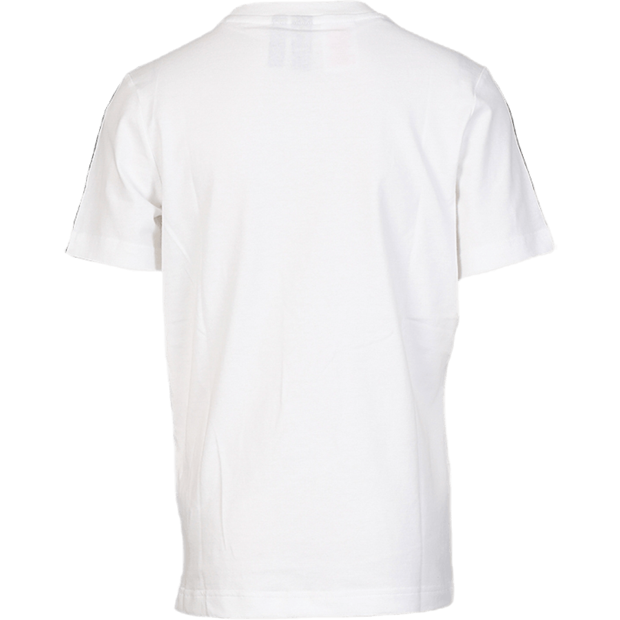 Sid Tee 3 Stripe Youth White/Black