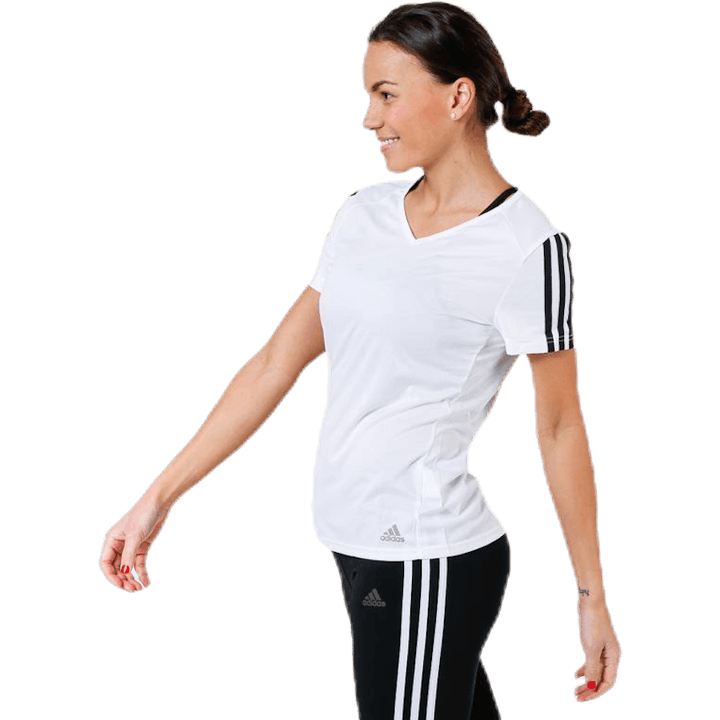 T-shirt Run 3S W blanc/noir