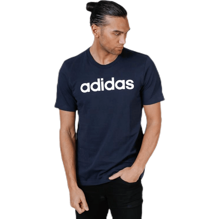 Essential Linear Tee Blau/Weiß